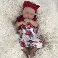 Boneca Bebe Reborn algodón cuerpo hecho a mano dormir vinilo Loulou Real Alive Babi recién nacido muñeca bebé niño