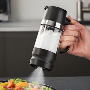Nouvelle conception de distributeur d'épices en verre, flacon <span class=keywords><strong>à</strong></span> sel <span class=keywords><strong>avec</strong></span> poivrière, récipient <span class=keywords><strong>à</strong></span> condiments pour la cuisine - Product Image 1
