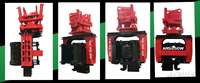 OEM/ODM Pile driver rotatif à prise latérale 360 degrés pour excavatrice 27-38T, pour forage jusqu'à 6m de profondeur
