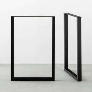 Bàn Chân Thanh Cao Nhiệm Vụ Nặng Nề Cổ Điển Công Nghiệp Nhà Hàng Đúc Rèn Sắt Thép Đồ Nội Thất Ăn Kim Loại Bảng Chân Cho Các Bảng - Product Image 1