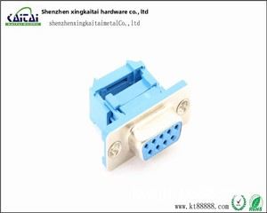 D-sub 9pin nữ máy tính kết nối cắm USB loại đồng liên hệ với vật liệu cho thuận tiện PCB Uốn Tóc bồng và xuyên - Product Image 6