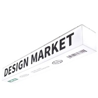 Panneau publicitaire commercial avec logo personnalisé, boîte à lumière LED en acrylique haute luminosité, panneau lumineux mural extérieur