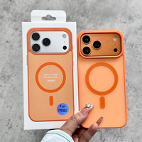 Bon prix pour coque de téléphone magnétique givrée pour iPhone 18 Pro Max, compatible iPhone 17 16 15 14, avec boîte de vente au détail et accessoires en gros