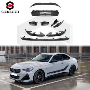 M240i G42 Body Kit Dry Carbon MP Style accessori per auto per <span class=keywords><strong>BMW</strong></span> serie <span class=keywords><strong>2</strong></span> G42 M225i M240i <span class=keywords><strong>M</strong></span> diffusore gonna laterale con labbro anteriore sportivo - Product Image 1
