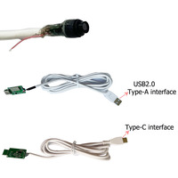 Le plus petit Module de caméra endoscopique 720P avec diamètre extérieur 3.2MM petite caméra endoscopique médicale USB