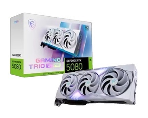 Gaming OC GeForce RTX 5080 16 (GeForce 16gOC <b>White</b>) GDDR7 <b>Graphics</b> <b>Card</b> <b>Graphics</b> <b>Card</b> <b>Graphics</b> <b>Card</b> - Product Image 1