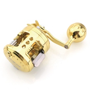 Moulinet de pêche Baitcasting en métal, <span class=keywords><strong>grande</strong></span> taille, 9BB, 5.1:1, pour pêche à la traîne, en eau salée, dans l'océan, à la plage - Product Image 6