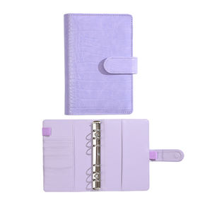 Carnet de budget, journal, planificateur en cuir PU mignon, mini carnet de poche A5 A6, agenda pour l'école, pour les filles - Product Image 3