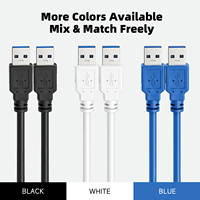 Câble d'extension de charge et de données USB 3.0 mâle-mâle WISTAR, échantillon gratuit