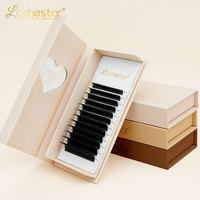 Extensions de Cils Individuels Cachemire Volume PBT Coréen Marque Privée, Fournitures et Plateaux pour Cils