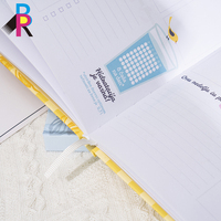 Cuaderno de Tapa Dura Resistente con Grabado en Relieve, Laminado Brillante, Tinta a Base de Agua para Reuniones de Oficina, Personalización al por Mayor