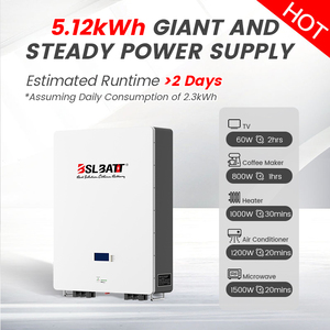 Batería de Iones de Litio <span class=keywords><strong>BSLBATT</strong></span> 51.2v 100ah, Batería Lifepo4 de 48v 100ah 5kw - Product Image 6