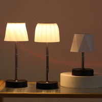 Lampe de bureau ambiante Rechargeable Portable Dimmable LED veilleuse chevet lampe de contrôle tactile pour chambre