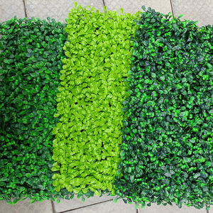 Artificial Milanese <b>Plant</b> Wall 4cm <b>Plastic</b> Hedges Uv Resistant Durable Outdoor Garden Wedding Home Decoration - Product Image 1