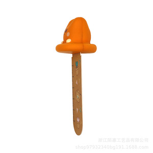 Marcapáginas de juguete Pu Fidget, forma de hongo de felpa de rebote lento para niños de 2 a 4 años, decoración de escritorio unisex, regalo - Product Image 1