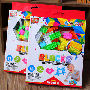<span class=keywords><strong>Paradise</strong></span> House Rechtschreibpuzzle Plastikblöcke Stadt-Spielzeug kreative Modellfigur/Lernzeug für Kinder - Product Image 6