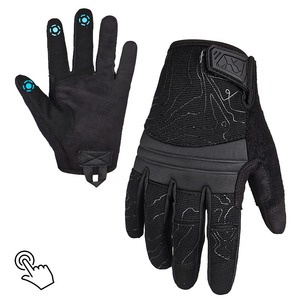 Guantes mecánicos sin dedos tácticos negros duraderos nudillo duro en Pakistán - Product Image 5