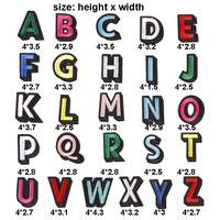Offre Spéciale : Divers Patchs Brodés Thermocollants (A-Z Alphabet, Nœuds, Animaux, Fleurs, Sports, Fruits, Noël, Halloween, Pâques, Hiver, Lettres)