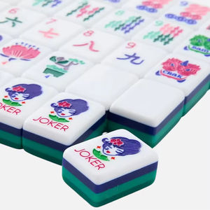 โอ้ ไมฮ์ ไมฮ์ จง ไทล์<span class=keywords><strong>ส</strong></span> ชุดไพ่นกกระจอกอะคริลิค<span class=keywords><strong>ส</strong></span>ไตล์โมเดิร์น<span class=keywords><strong>ส</strong></span>ีเขียว ไพ่นกกระจอกอเมริกัน <span class=keywords><strong>ส</strong></span>ำหรับ<span class=keywords><strong>ง</strong></span>านปาร์ตี้และเกมบนโต๊ะเพื่อความบันเทิ<span class=keywords><strong>ง</strong></span> - Product Image 2