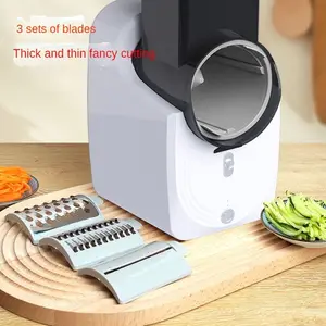 Многофункциональная электрическая овощерезка машина для салата электрическая овощерезка для кухни дома