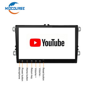 <span class=keywords><strong>Android</strong></span> 10 9inch Xe autoradio đài phát thanh stereo Navigation đa phương tiện DVD Player cho VW Volkswagen Golf Skoda ghế - Product Image 6