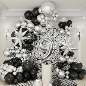 Kit Arco di <span class=keywords><strong>Palloncini</strong></span> a Tema Spider <span class=keywords><strong>con</strong></span> <span class=keywords><strong>Palloncini</strong></span> Starburst per Decorazioni di Compleanno Supereroe e Baby Shower per Feste a Tema Spider - Product Image 4
