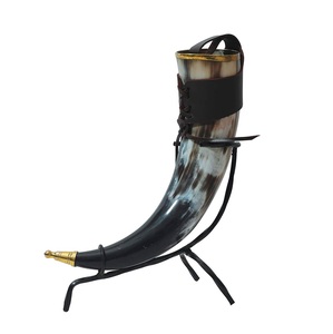 Infusor de té vikingo de búfalo de último diseño, soporte de hierro pulido de animales náuticos, artesanías naturales, utensilios de cocina, decoración del hogar, recuerdo - Product Image 4