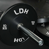 Discos de Goma para Gimnasio LDH Factory con Logotipo Personalizado, Uso Universal, Unisex