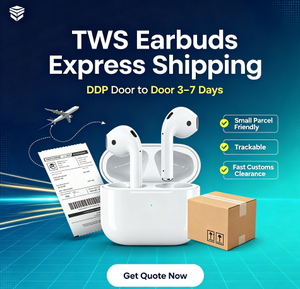 หูฟัง TWS จัดส่งด่วนแบบ DDP ส่งถึงบ้านทั่วโลก พร้อมบริการ 24/7 และประกันภัย - Product Image 1