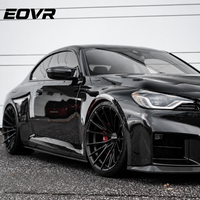 Ruedas Forjadas EVOR, Diseño Cóncavo Profundo Personalizado, 5x112 5x120, 15-26 Pulgadas, Aleación de Aluminio, 1 Pieza, para AUDI RS4/5, BMW F8X M3/4, G8X 20/21