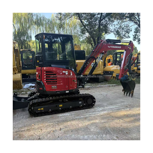 Excavadora Usada en Buenas Condiciones, Pocas Horas de Uso, Yanmar VIO35, Mini Excavadora Hidráulica de Cadenas en Venta - Product Image 1