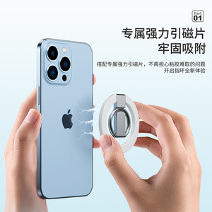 ที่ยึดโทรศัพท์แบบแม่เหล็กสำหรับ iPhone ตัวยึดติดโต๊ะโลหะพร้อมแม่เหล็กแรงสูง - Product Image 1