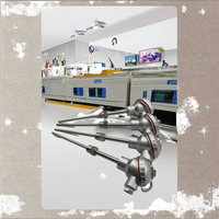 Sonde thermocouple de type K en acier inoxydable personnalisée, haute précision 0-800°C, capteur de température industriel, prise en charge OEM 0-1200°C