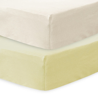 Draps de lit imperméables en coton et bambou pour la literie de bébé Doublure de lit de qualité supérieure en polaire douce respirante et confortable