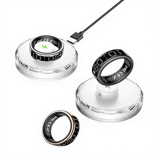 डिस्प्ले स्क्रीन हार्ट रेट फिटनेस ट्रैकर के साथ हॉट सेलिंग स्मार्ट रिंग, पुरुष महिलाओं के लिए स्मार्ट रिंग - Product Image 1