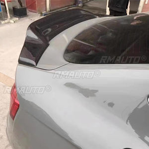 Aileron arrière en fibre de carbone style R pour AUDI A5 S5 RS5 B9 Coupé 4 portes 2016-2023 FRP Carbone forgé - Product Image 5