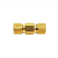 Conector Adaptador RF Microdot 10-32, Conector Macho M5 UNF Recto/Angular, SMA BNC TNC RG174 RG316, Conector Coaxial