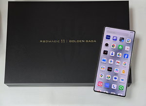 Smartphone de jeu Nubia <span class=keywords><strong>Redmagic</strong></span> 11 Pro+ Golden Saga édition limitée, Snapdragon 8 Elite Gen5, 144 Hz, 7500 mAh, 24+1, avec ROM globale - Product Image 6