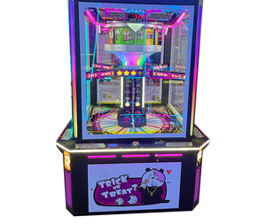 Máquina de Videojuegos Arcade Happy Family para 4 Jugadores, Operada con Monedas, con Lotería y Canje de Boletos, 220V, Enchufe Estadounidense, 1 Año de Garantía - Product Image 4