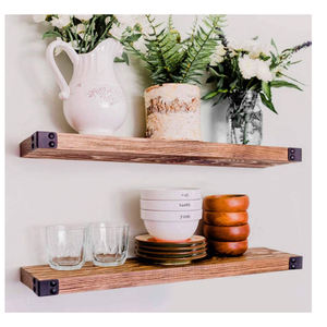 Wood Wall Shelf Rustic Wooden Wall Decor Stand Shelves Storage Rustic Wood Rack