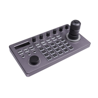 Clavier de contrôle de caméra PTZ avec joystick 4D, boutons 3D, RS-232/RS-485/LAN (POE) pour vidéoconférence, compatible avec Zoom/Teams