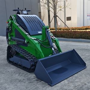 Günstiger Preis Mini Loader Kompakt lader mit Schneepflug Grappler Eimer Anbaugeräte - Product Image 3