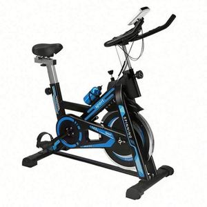 Vélo de spinning intelligent de haute qualité unisexe avec écran LCD, résistance en feutre de laine et cadre en acier pour utilisation en salle de sport à domicile - Product Image 4