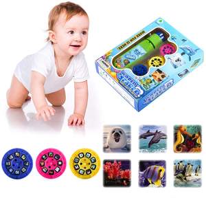 Projecteur de poche 3D pour enfants, jouet éducatif précoce, éclairage d'histoires, motifs lumineux pour garçons <span class=keywords><strong>et</strong></span> filles - Product Image 2