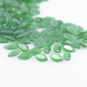 Gems <strong>Stone</strong> Malaysian Synthetic <strong>Jade</strong> Green Man-Made Emerald Green <strong>Jade</strong> <strong>Stone</strong> Glass Marquise Cut Synthetic Gemstone for Sale - Product Image 5