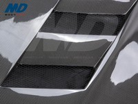 Capot en fibre de carbone Style Vis pour 2012-2016 Hyundai Genesis Couper