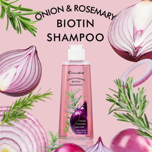Champú OEM/ODM de Cebolla y Romero con Biotina, Hidratante para el Crecimiento del Cabello, Cuidado para Cabello Seco, Champú Refrescante para Cabello Fino, de Fábrica - Product Image 2