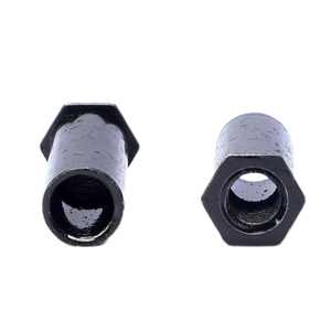 Black Zinc Plated Carbon Steel Hexagon Head Through Hole Self Clinching <b>Standoffs</b> Rivet Studs M2 M2.5 M3 M4 M5 M6 Riveting Nut - Product Image 5