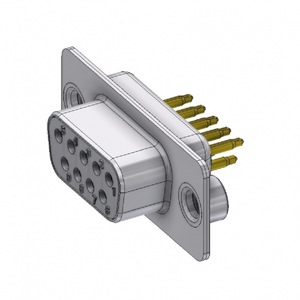 Conector Estándar D-Sub Deltron Serie M3, Enchufe o Conector Hembra, Carcasa Recubierta de Estaño - Product Image 3