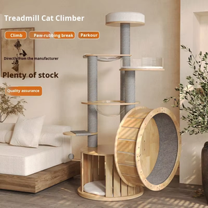 Villa de lujo <span class=keywords><strong>para</strong></span> <span class=keywords><strong>gatos</strong></span>, de madera, grande, con varios niveles, <span class=keywords><strong>castillo</strong></span> <span class=keywords><strong>para</strong></span> <span class=keywords><strong>gatos</strong></span>, mueble de juegos <span class=keywords><strong>para</strong></span> trepar en interiores. - Product Image 3
